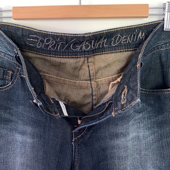 Esprit - Tube Slim Blue/Black Dark Wash Skinny Jeans - Size 32 - Picture 5 of 15